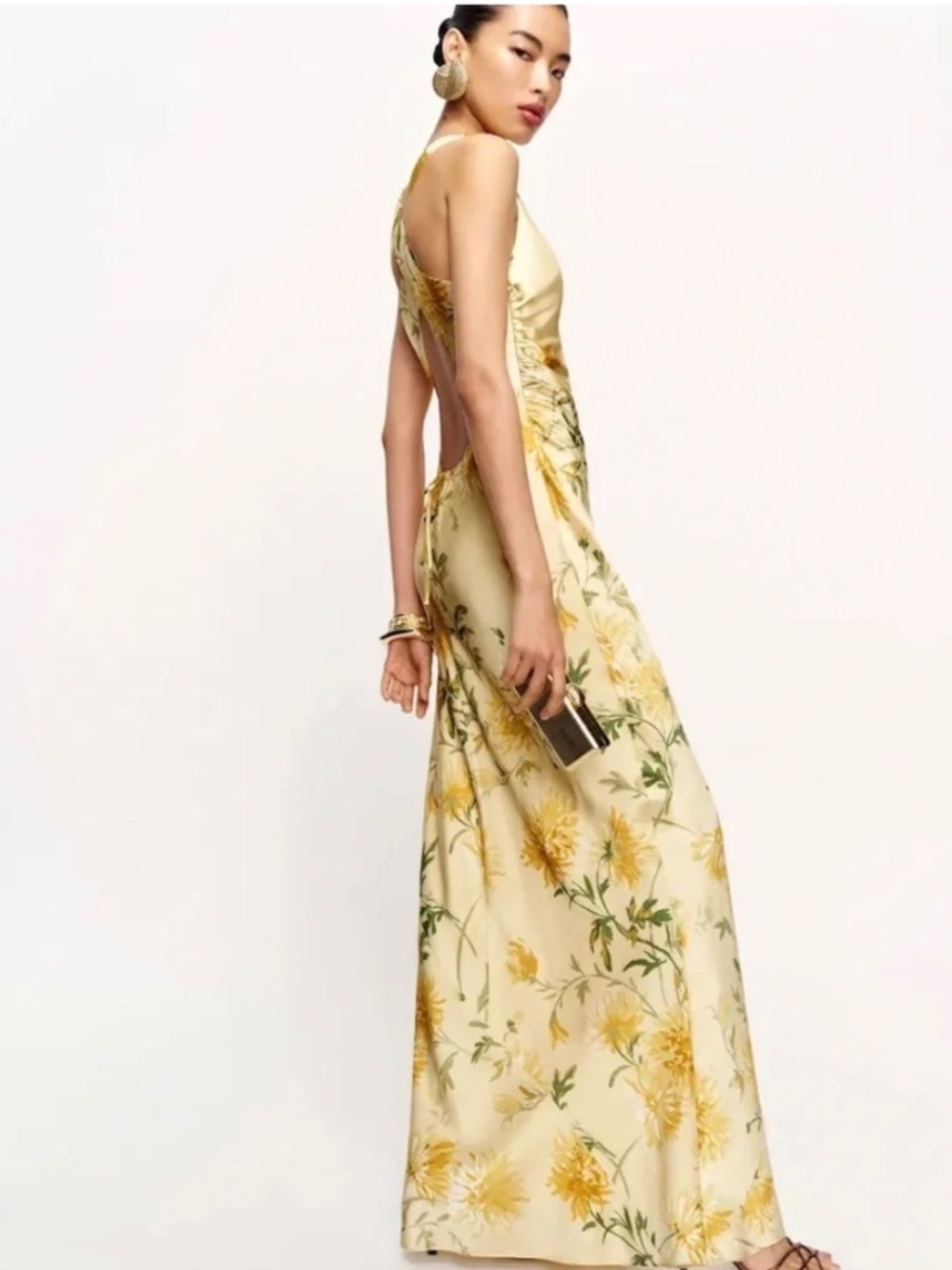 Reformation Anaiis Silk Dress - Picture 3 of 8